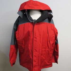 Men’s Vintage 90s Marlboro Adventure Team Hooded Parka Windbreaker Rain Jacket L
